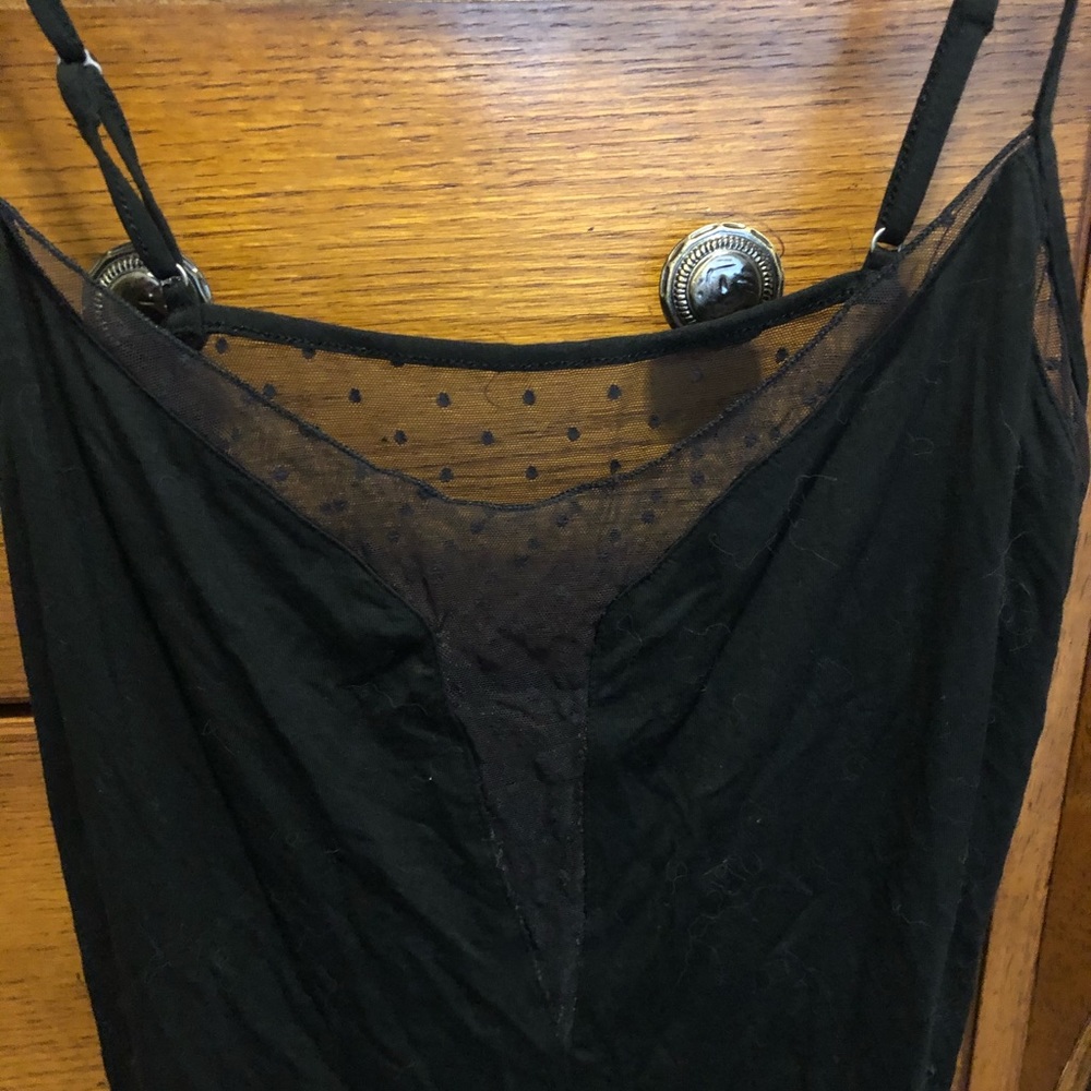 New Victoria’s Secret Black soft Pajama top - Picture 2 of 4